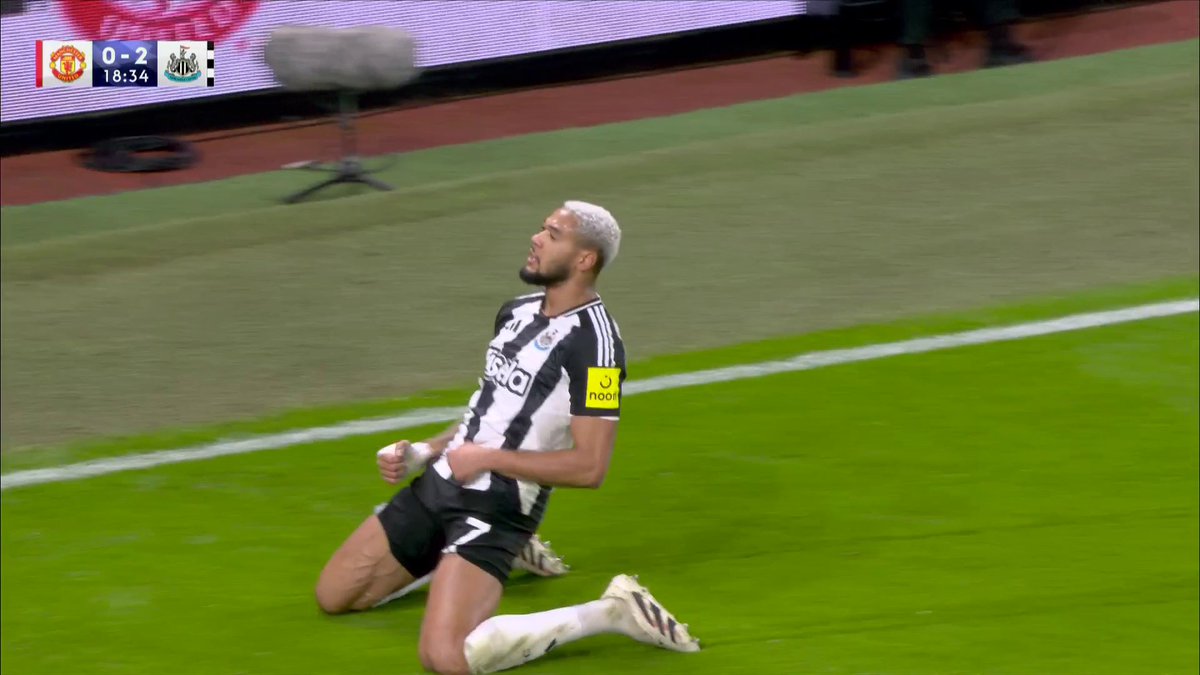 "They are a powerhouse right now" Joelinton doubles the lead for Newcastle ✅✅