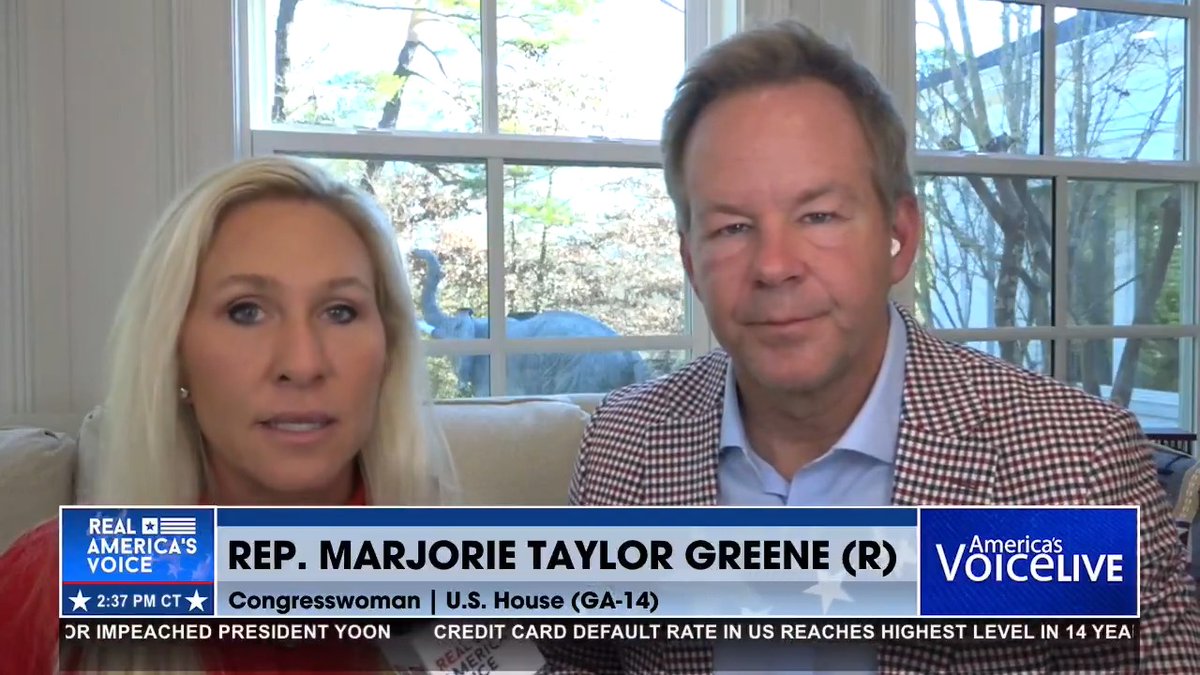 BREAKING: Rep. Marjorie Taylor Greene🇺🇸 talks the resignation of U.S. Attorney and J6 prosecutor, Matthew Graves. Brian Glenn