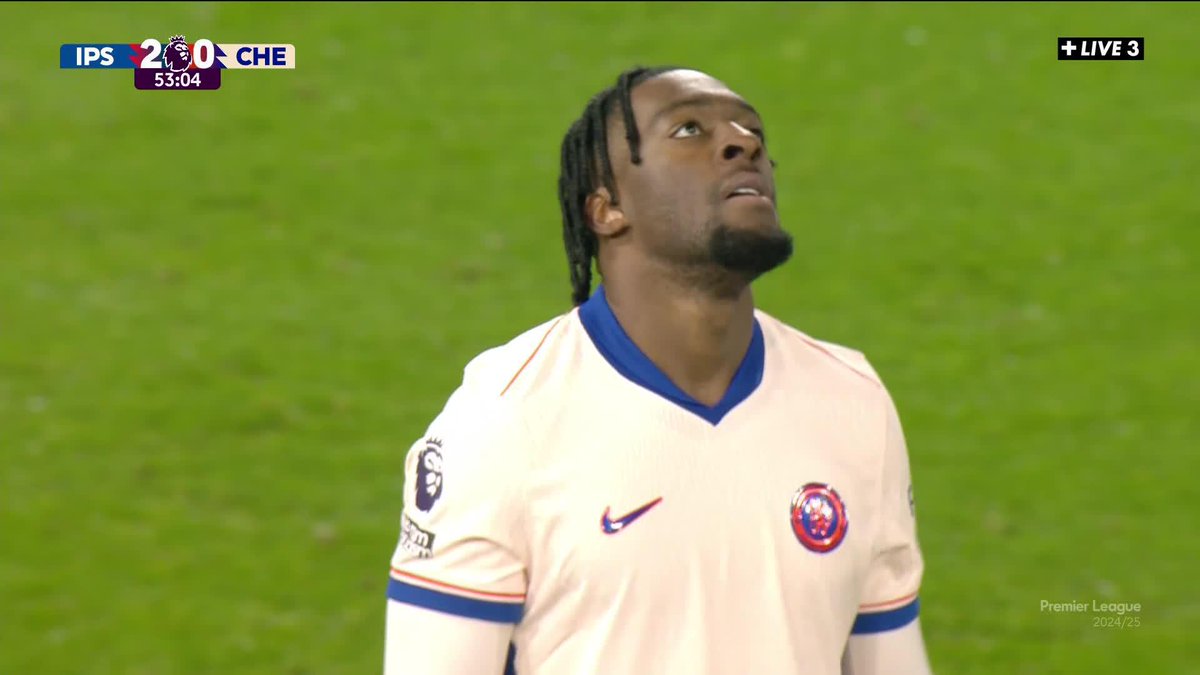 🚨 Axel Disasi se troue ! 😬 Chelsea est mené 2-0 par Ipswich. 🥶 🎥 CANAL+ Foot