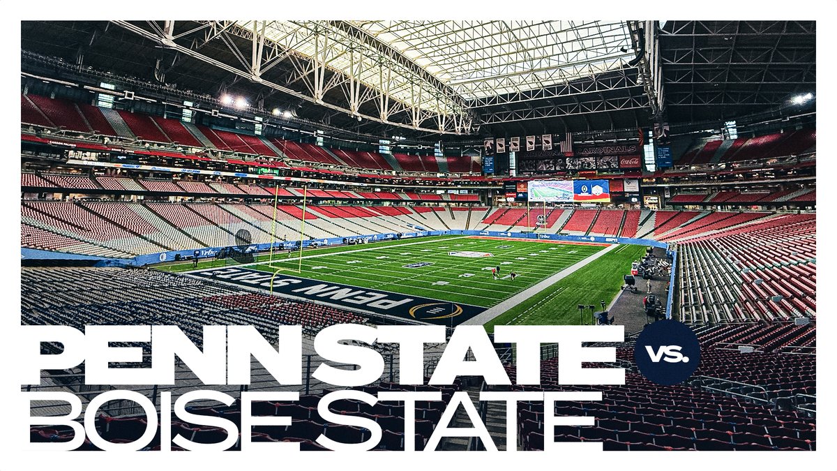 Boise State, Boise State, Boise State!!! #WeAre