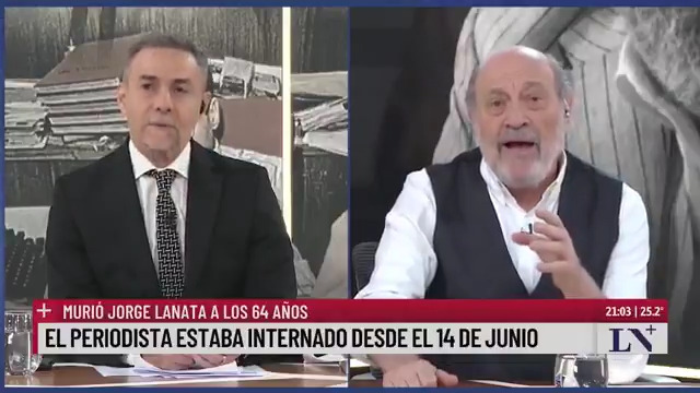 🔹 La emoción de Majul y Leuco al recordar a Jorge Lanata, el periodista que marcó una época. 📺 En #MásNación por LN+.