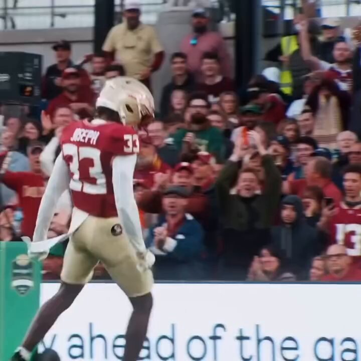 FSU RS Fr. DB Edwin Joseph in 2024 🍢 66.8 PFF Grade (188 Snaps) 🍢 3.5 TFLs 🍢 1.5 Sacks (3 Pressures) 🍢 1 INT 🍢 1 PBU (2 Forced Incompletions) One of the most physical DBs on the roster. Edwin could fill a ton of different roles in Tony White’s 2024 Defense.