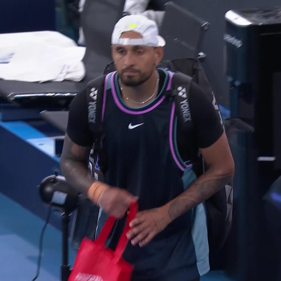 Good to see you back, Nicholas Kyrgios #BrisbaneInternational