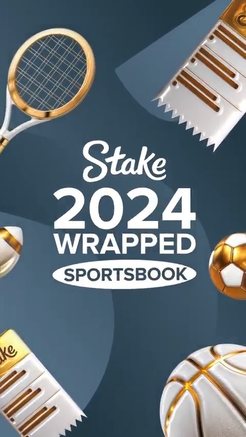 It was a HUGE year for the Stake Sportsbook 🗓 Take a look back at the numbers that made 2024 🔢