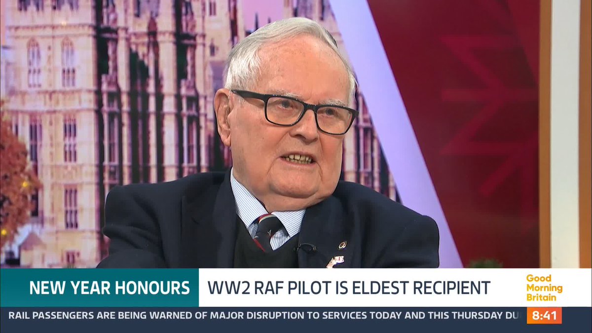 103 year old WWII veteran Colin Bell has been awarded a BEM under this year's New Year Honours list. Colin talks about how he looks so good for his age 😆