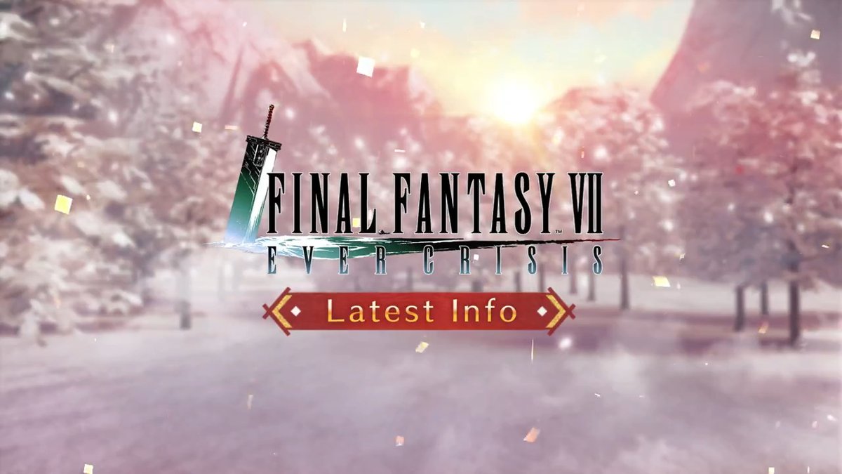 Event Update Coming Soon! Thank you for another year! Take a sneak peek at what's coming to #FF7EC in early 2025! More information regarding events starting Dec. 31 7:00 AM PST coming soon! #FF7EverCrisis