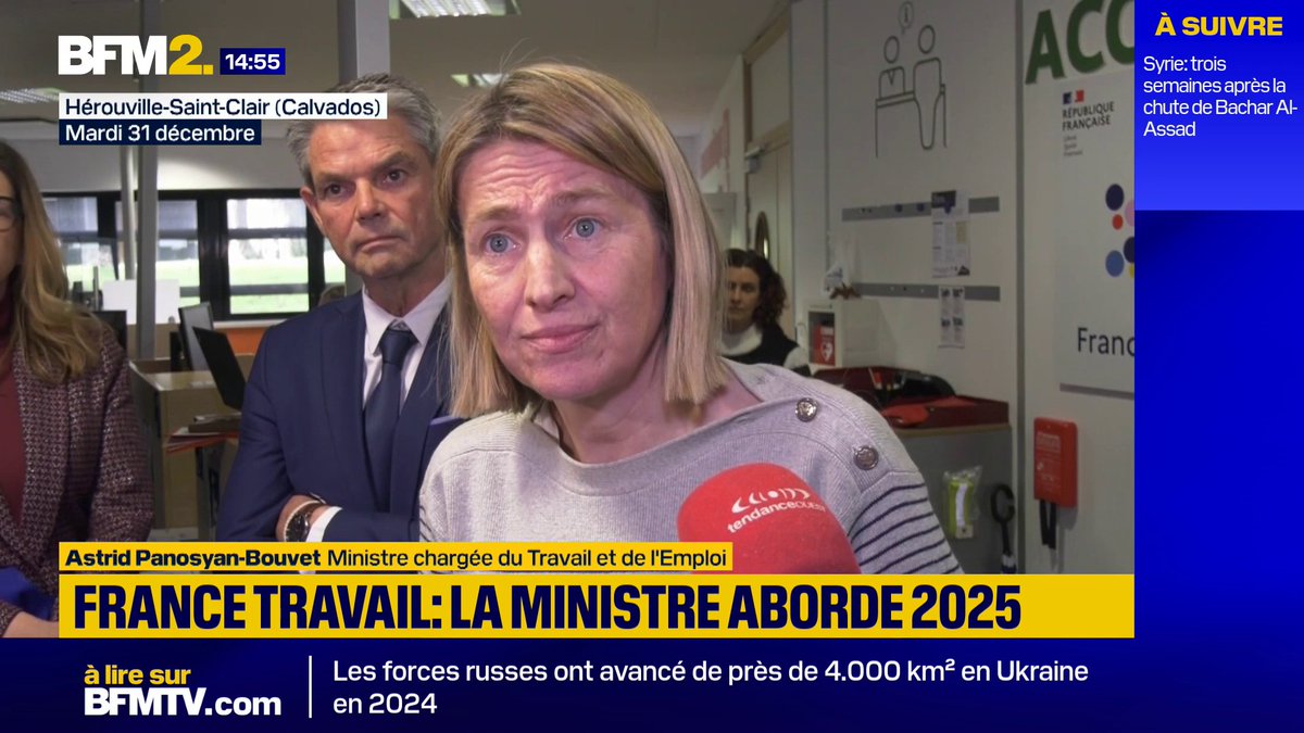 💬"Les 15 heures, ce n'est pas du travail gratuit" Astrid Panosyan-Bouvet, ministre chargée du Travail et de l'Emploi, évoque les 15 heures d'activités obligatoires pour les allocataires du RSA à compter de janvier 2025