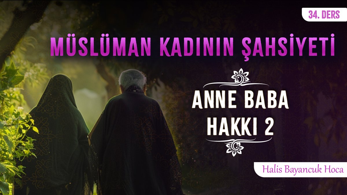 📕 İslam’da haklar hiyerarşisi nedir? Anne baba hakkı eşimizin hakkından öncelikli midir? Anne baba hakkı Müslüman olmasa, zalim olsa da geçerli midir? Önce anne mi, baba mı? 🪷 Haklar Hiyerarşisi 🖊️ Müslüman Kadının Şahsiyeti 34