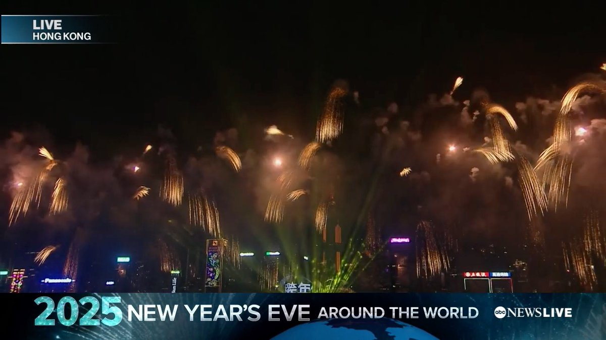 🇭🇰2️⃣0️⃣2️⃣5️⃣ | EN VIVO: Hong Kong recibe el nuevo año.