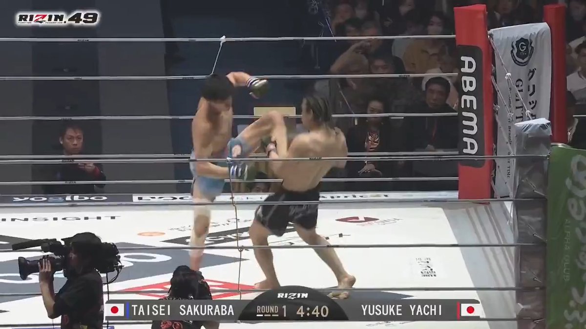 Taisei Sakuraba makes his MMA debut with a 26-second KO at #RIZIN_DECADE! 👊