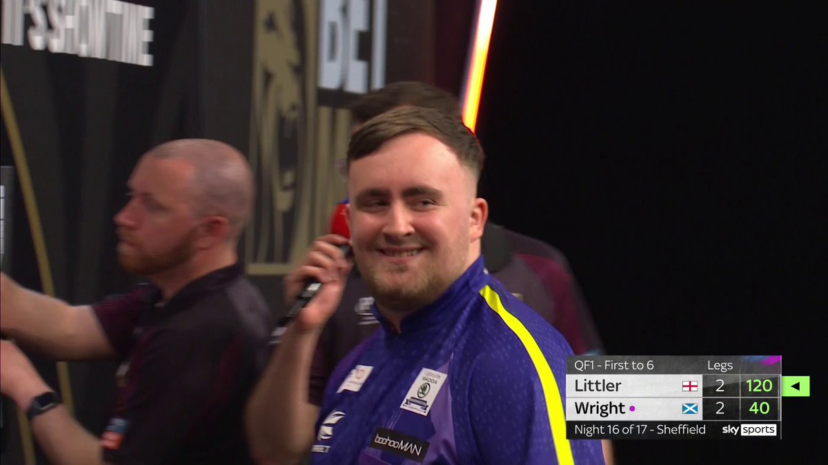 Far too many ridiculous things in darts this year to pick a best moment. But this from Luke Littler was a bit special wasn't it...