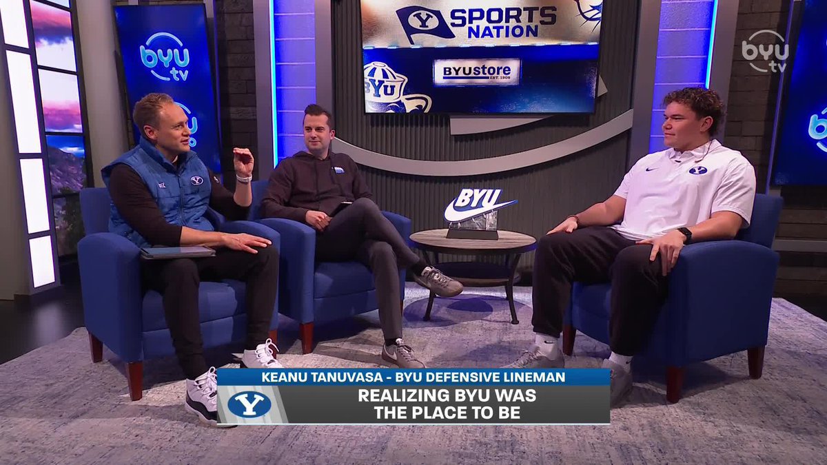 Keanu Tanuvasa explains why he chose BYU as his next school.