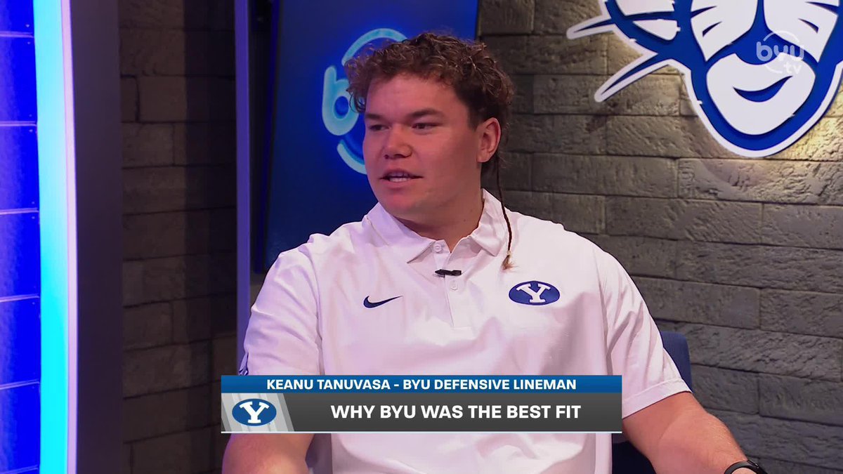 "I think I'm a decent football player, and so I try to be an even better man. I think they value that here." What Nu Tanuvasa wanted out of his next university and why BYU FOOTBALL reflects him!