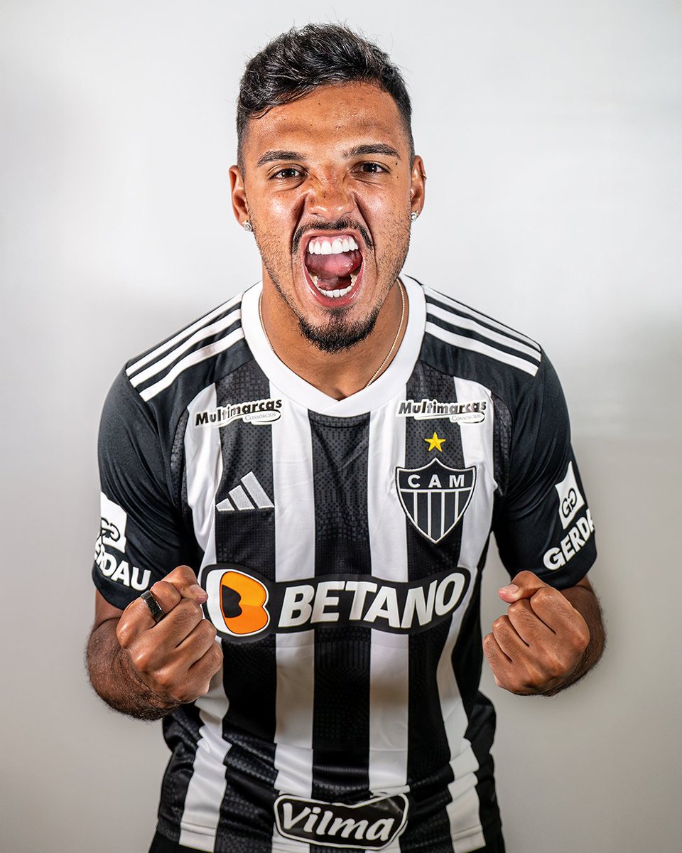 Quiz do Menino! 🎙️🎯 É hora de conhecer um pouco mais do novo Atleticano! 🖤🤍 #MeninoNoGalo 💪🧠👈
