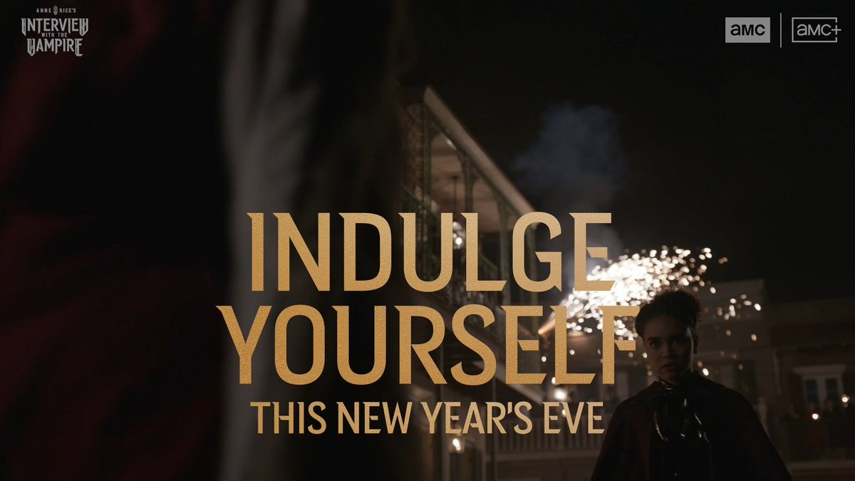 May the new year bring you new blood. #InterviewWithTheVampire