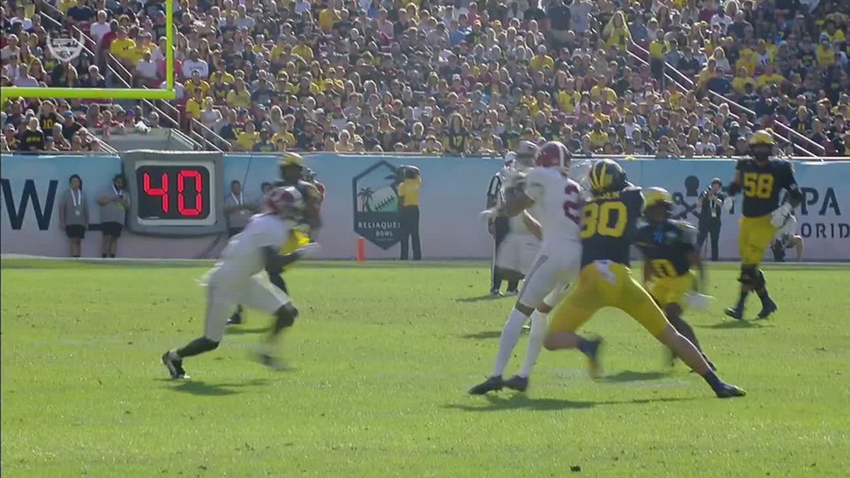 ZB with the INT Zabien Brown 📺: ESPN