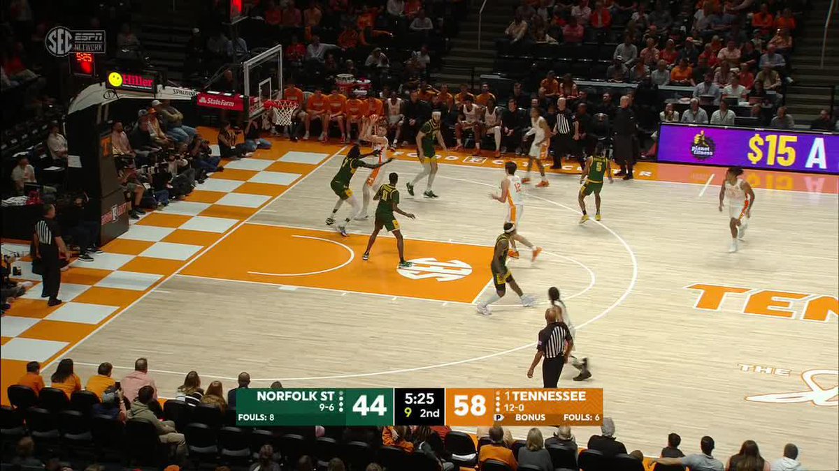 Had a blast broadcasting the number one team in college basketball today. 🫡 Tennessee Basketball