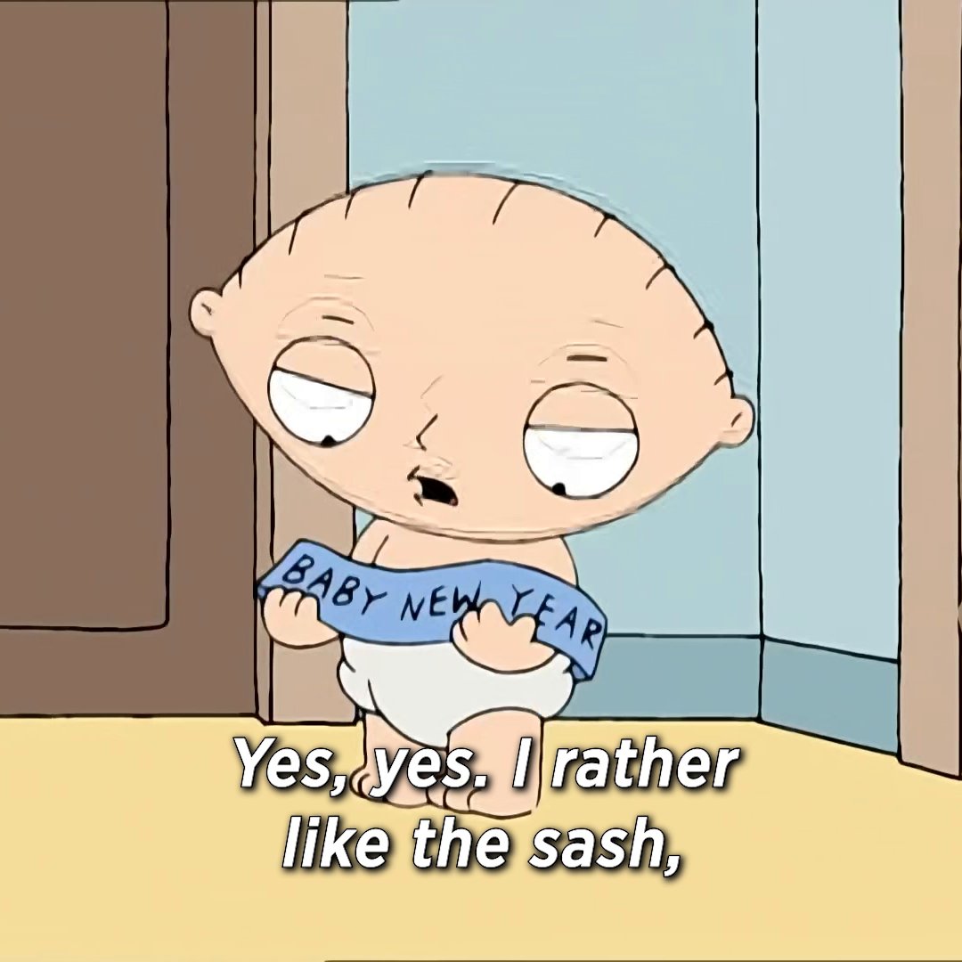 throwback to #newyearseve 1999 with the griffins! 🎉 📺: #familyguy on Hulu