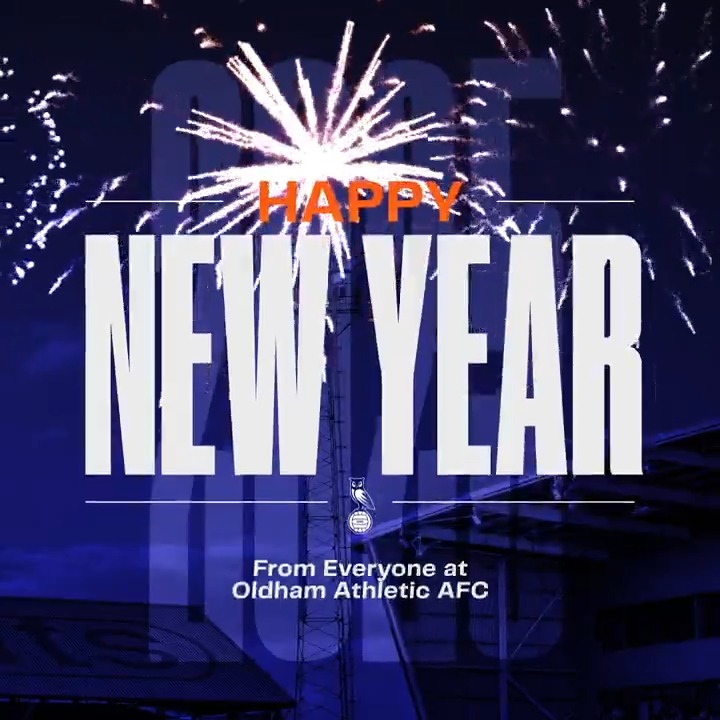 🎆 Happy New Year, Latics fans! #oafc
