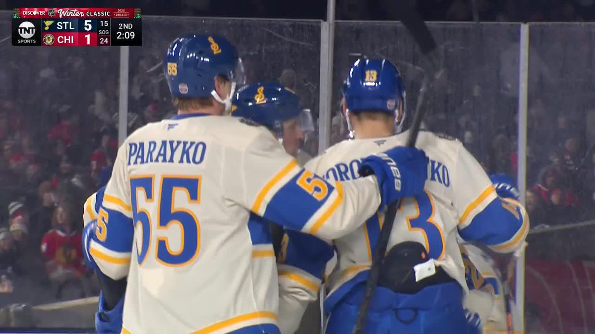 Nothing Fowl at Wrigley tonight. #stlblues