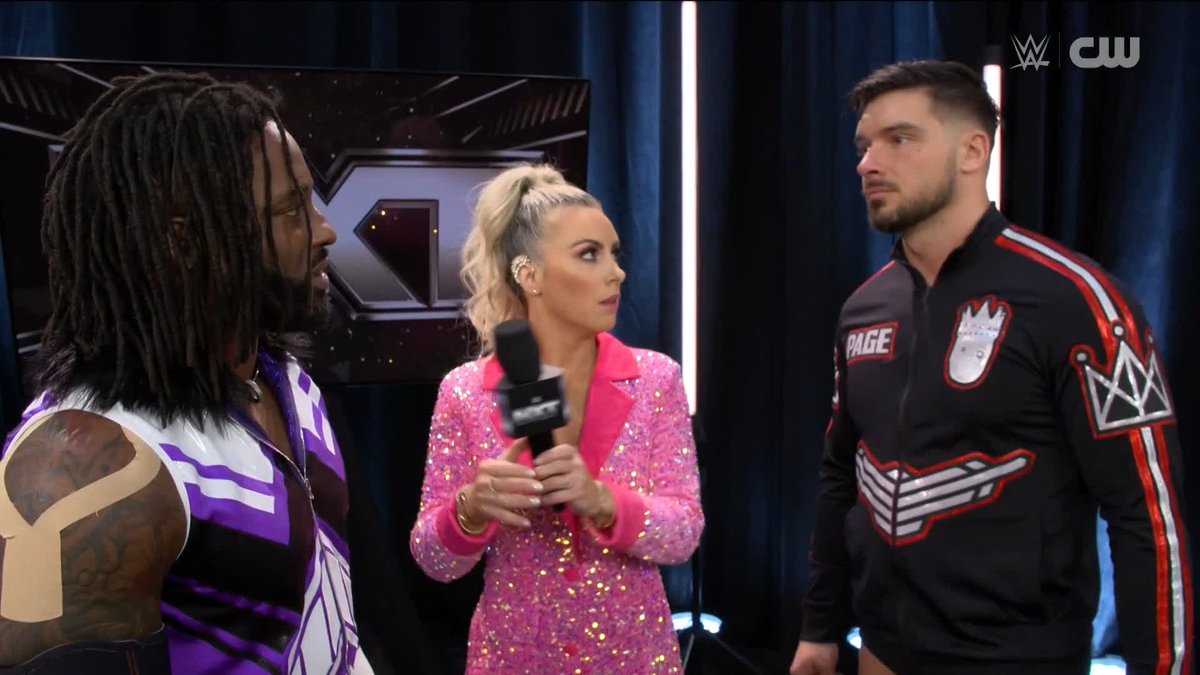 😬 😬 😬 PRYME Alexander has an update on Je’Von Evans, but “All Ego” Ethan Page does not care... #WWENXT