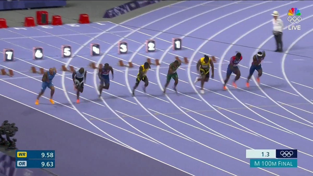 If you start this video at 11:59:16, Noah Lyles wins the 100m at midnight. Start your 2025 off right. 🎉
