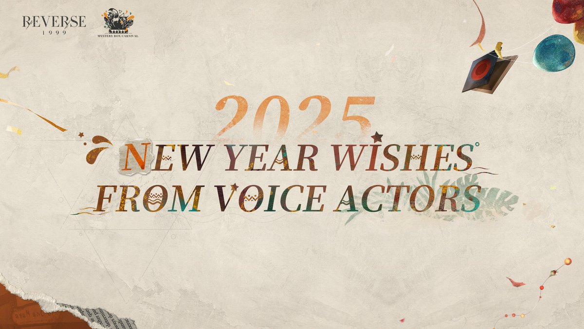 2025 Greetings: New Year Wishes from Voice Actors | Reverse: 1999 Time flows on, but today is ours to cherish. Hereโs to the journey so far and the days ahead. Happy New Year, my friend. YouTube: #Reverse1999 #NewYear2025