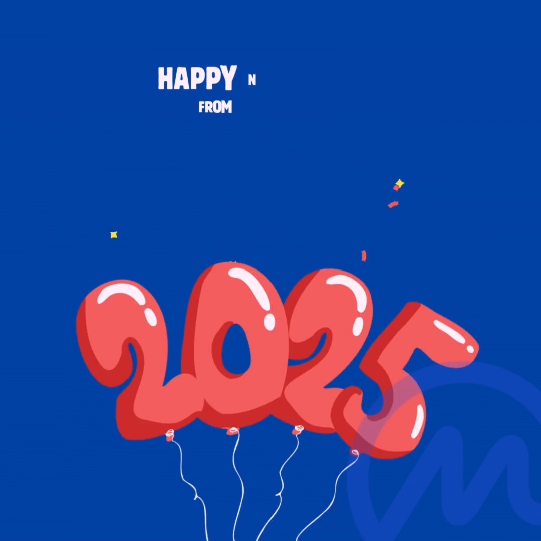 Happy New Year and wishing you an amazing 2025! 🎇