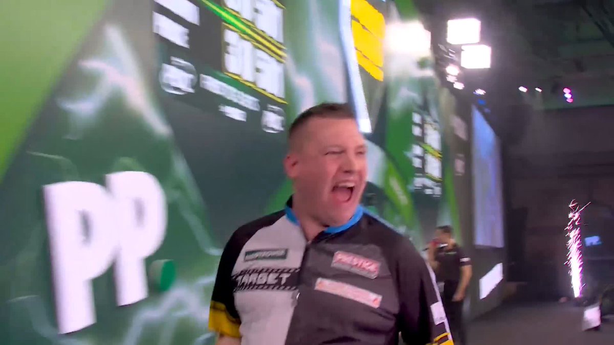 DOBEY BREAKS NEW GROUND! WHAT A WAY TO WIN IT! 👏 Chris Dobey produces a majestic double-double finish to defeat Gerwyn Price 5-3 and move through to his first World Championship semi-final! 📺 #WCDarts | QFs