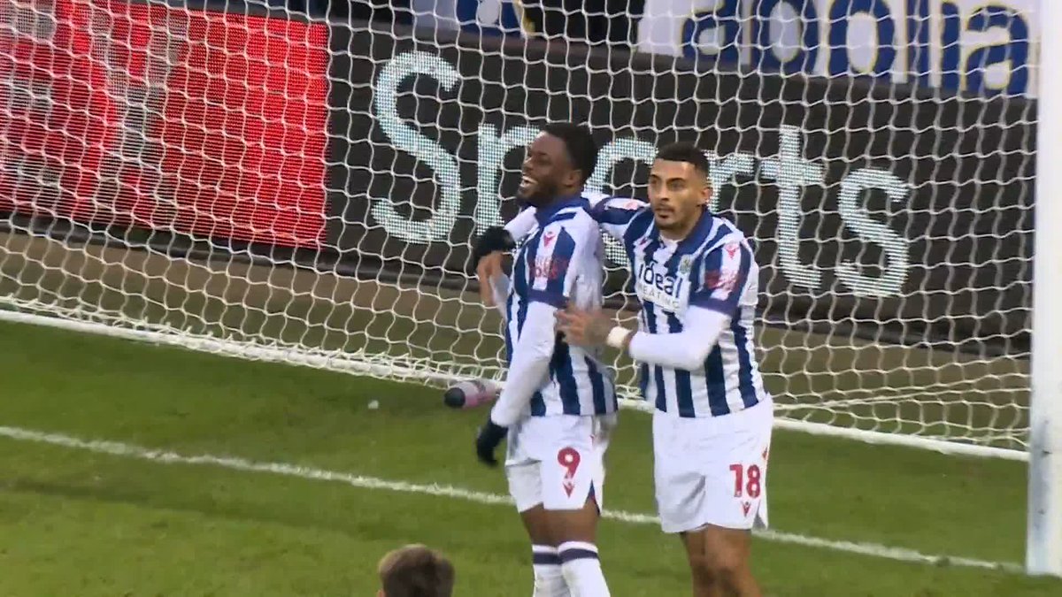 Josh Maja gets another! 3-0 to West Brom 🎉