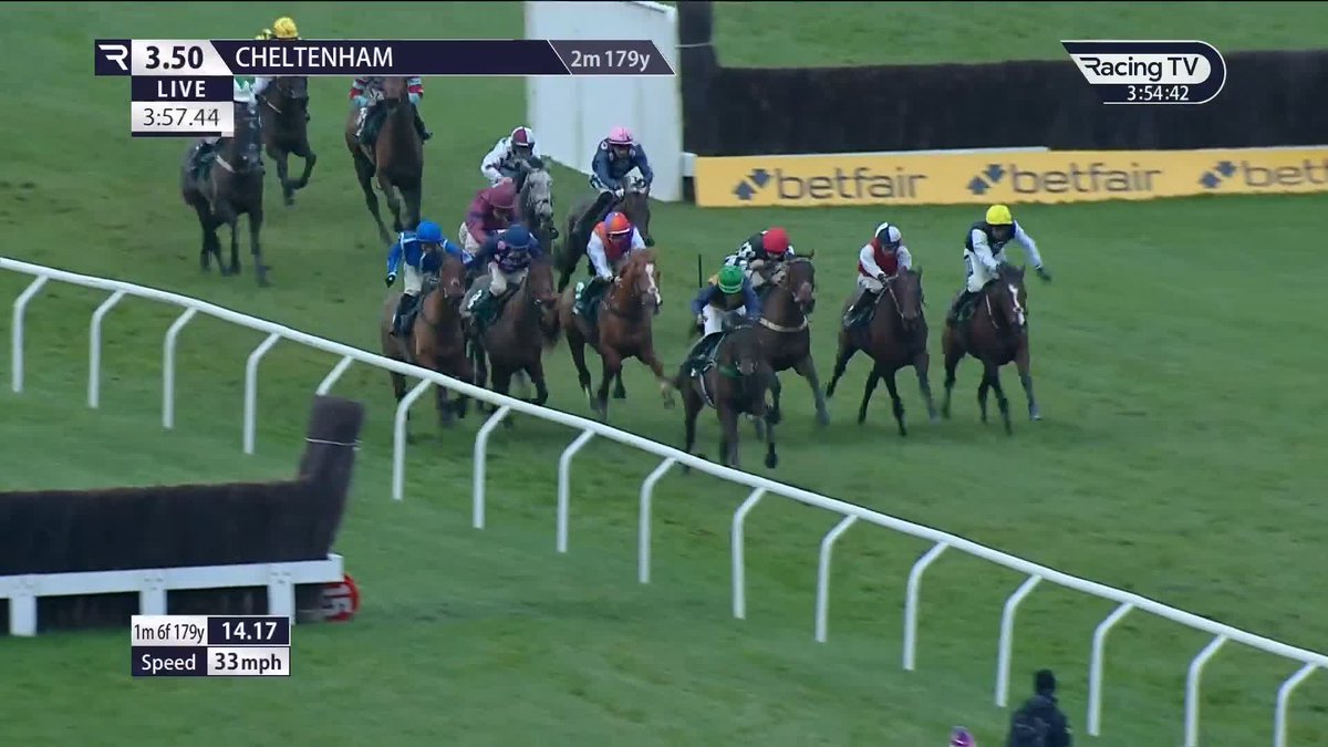 Lovely, lovely stuff ... 😍 Henrietta Knight claims a first CheltenhamRacecourse winner since her return to the training ranks as 𝐏𝐫𝐞𝐜𝐢𝐨𝐮𝐬 𝐌𝐞𝐭𝐚𝐥 is galvanised by Lilly pinchin in the Listed bumper 💨