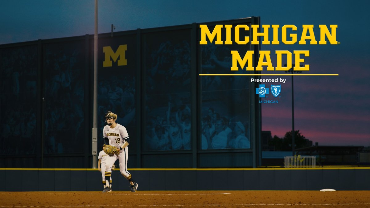 Michigan Made! 🎥🥎 Step onto the diamond like never before with a 5-part series going behind the scenes of 2024-25 Michigan softball. Experience what it’s like to be part of #Team48. New episodes release weekly; episode 1 debuts next Wednesday, Jan. 8th! Presented by BCBSM.