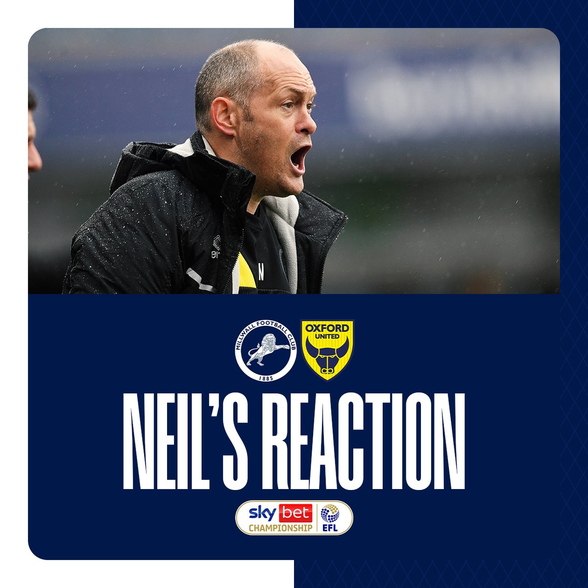 💭 Alex Neil assesses today's match. #Millwall