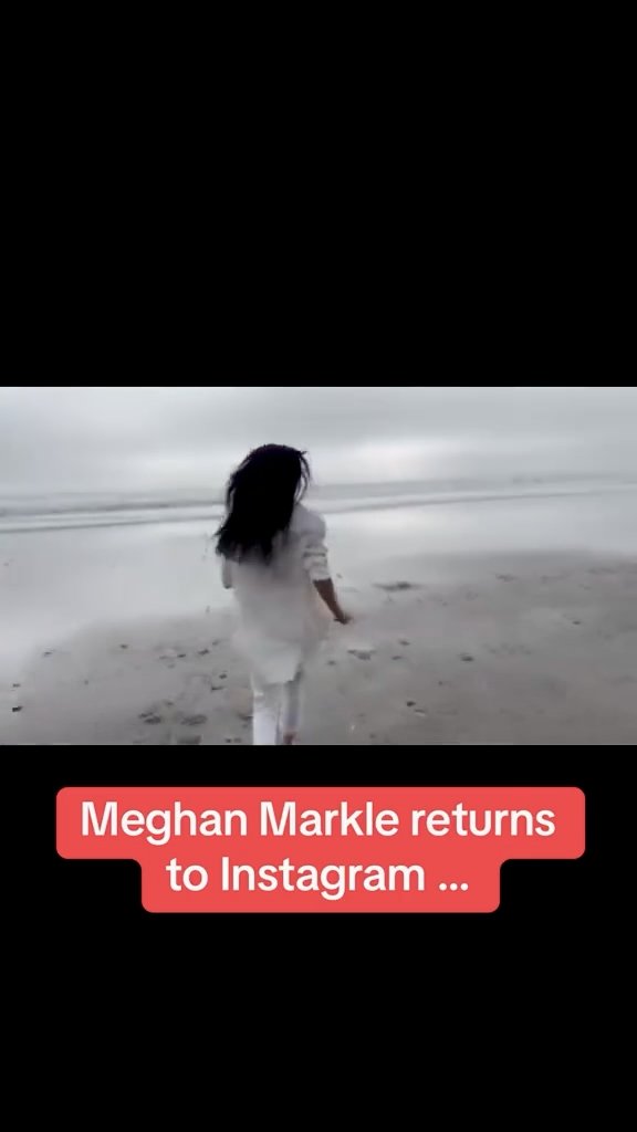 She’s back! Meghan, Duchess of Sussex, kicked off the new year with a return to social media - in a boyfriend shirt like the one she wore for her public debut with Harry in Toronto back in 2017 #meghanmarkle #princeharry 📽️: Meghan/Getty Images 🎶: TikTok