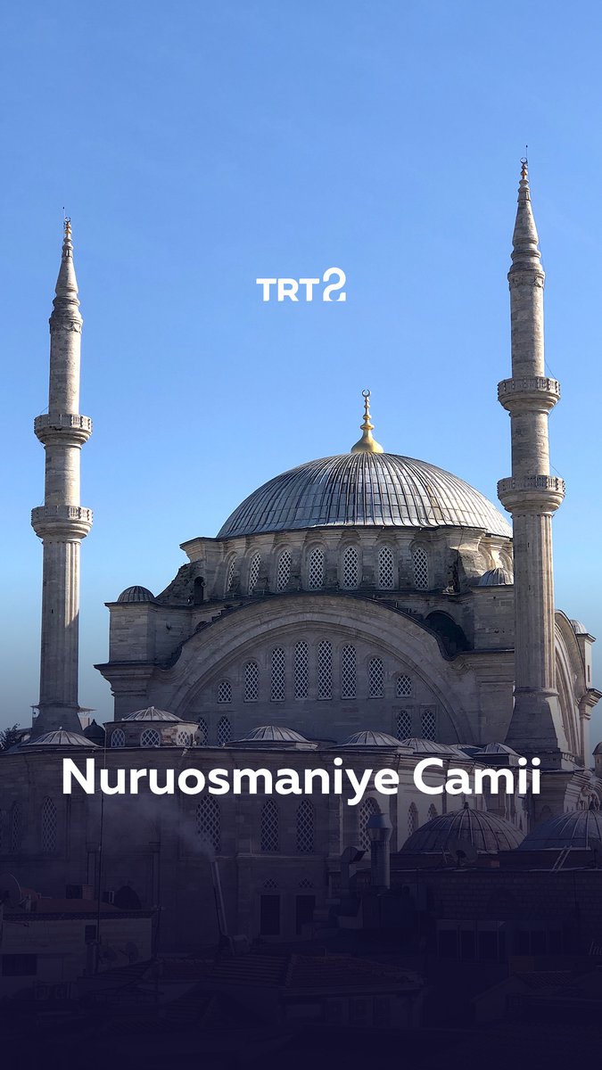 Prof. Dr. Sadettin Ökten ve Dr. Sacide Akın, Nuruosmaniye Camii üzerinden bir medeniyet okuması yapıyor. 🗣️ “Medeniyet ve Mimari”, yeni bölümüyle bu akşam 23.45'te TRT 2'de. 🖥️