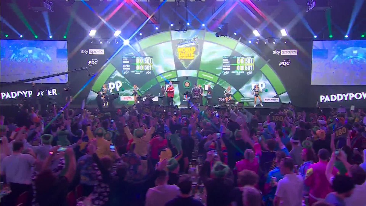 A Stephen Bunting walk-on never disappoints 🔥🎶