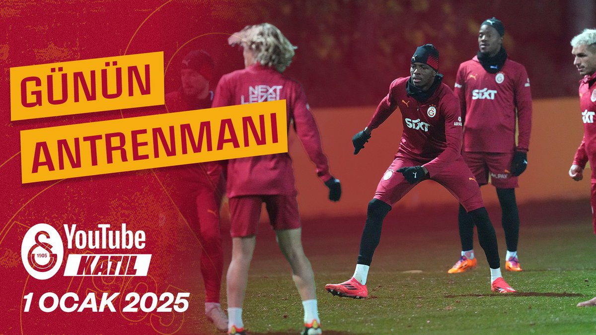 🎥 Günün Antrenmanı - 1 Ocak 2025 | YouTube Katıl Özel Tamamını izlemek için 👇
