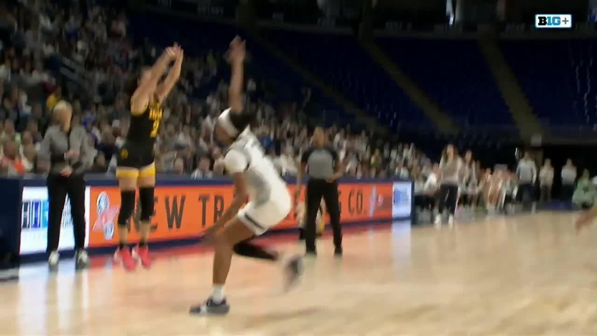 🔥🔥🔥🔥🔥 All 5 Taylor McCabe 3-pointers ⤵️ #Hawkeyes
