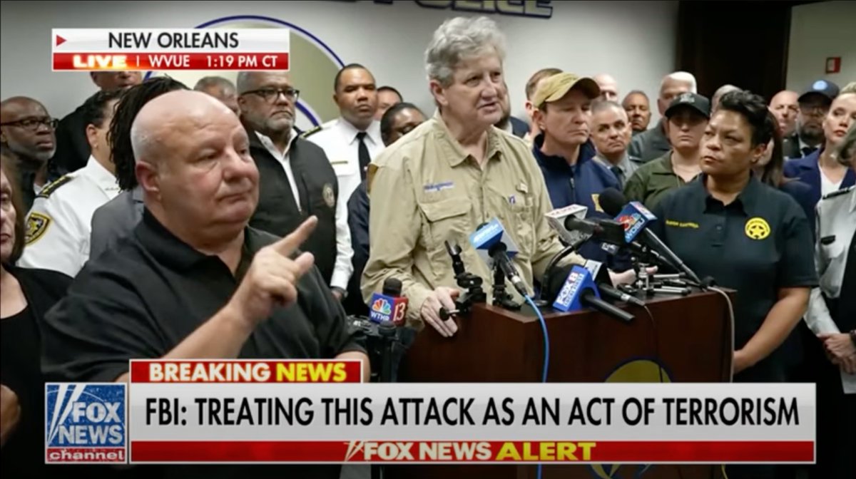 For people who don't believe in objective evil, all you have to do is look at what happened in New Orleans early this morning.