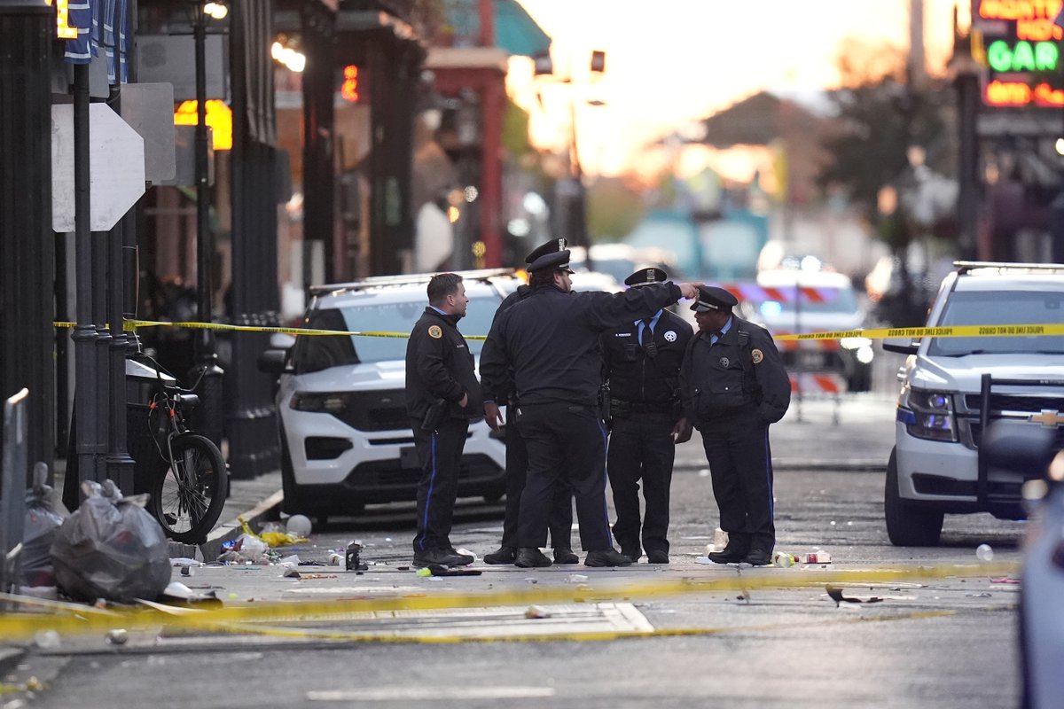 BREAKING: Police have video appearing to show several people planting potential explosive devices before the New Orleans vehicle attack, sources say.