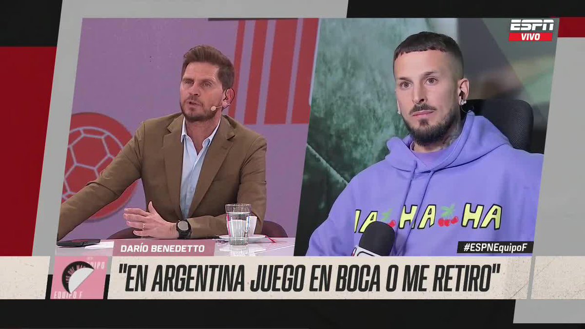 Dario Benedetto, virtual refuerzo de Olimpia, había declarado en agosto del 2023 que en Sudamérica, vestiría solamente la camiseta de Boca Juniors y si tiene que jugar en otro equipo, se retira del fútbol.