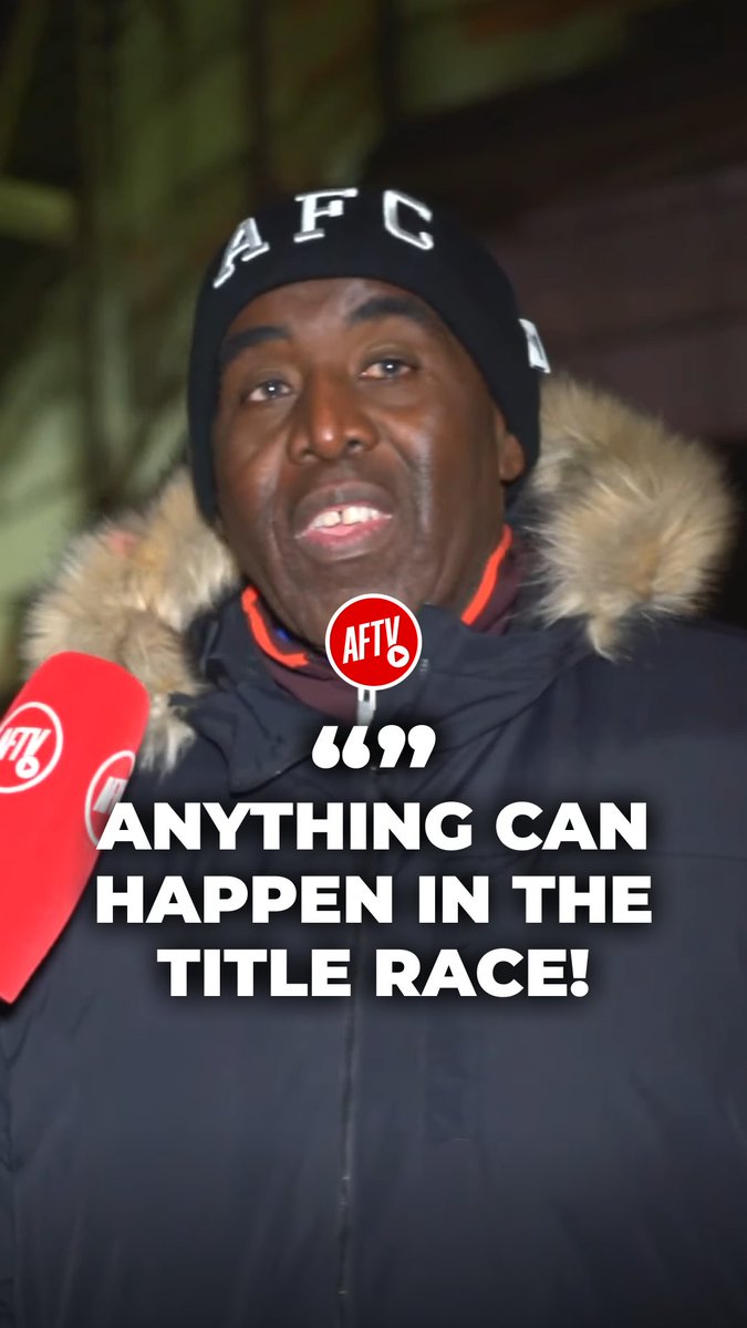 The title race is NOT over yet for Arsenal! 🏆⌛ #FanCams