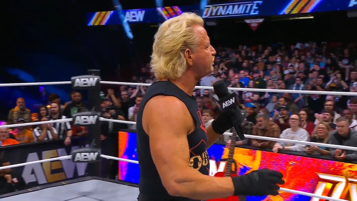 "The Last Outlaw wants one more ride!" Watch #AEWDynamite LIVE on TBS Network & Max Jeff Jarrett |