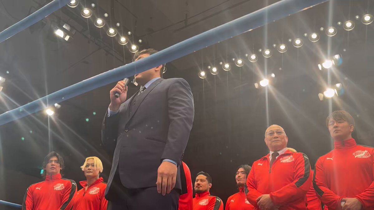 ＼🌅1.2後楽園大会開催中！🎍／ 鈴木秀樹 「全日本プロレスの鈴木秀樹です」 📺LIVE配信中！ #ajpw #ajpwtv