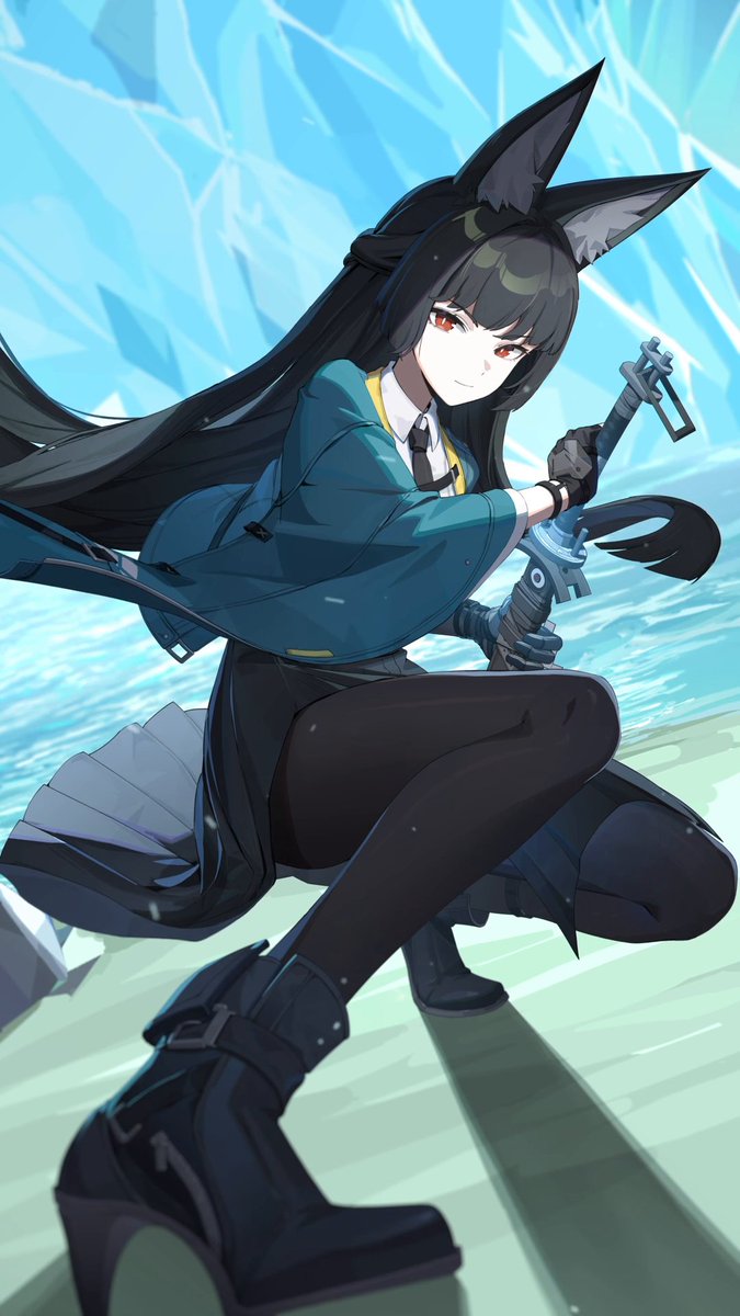 For Display Only | Hoshimi Miyabi "I want to become stronger to protect these views. That includes you, of course..." "Slash!" #zzzero #zenlesszonezero #Miyabi