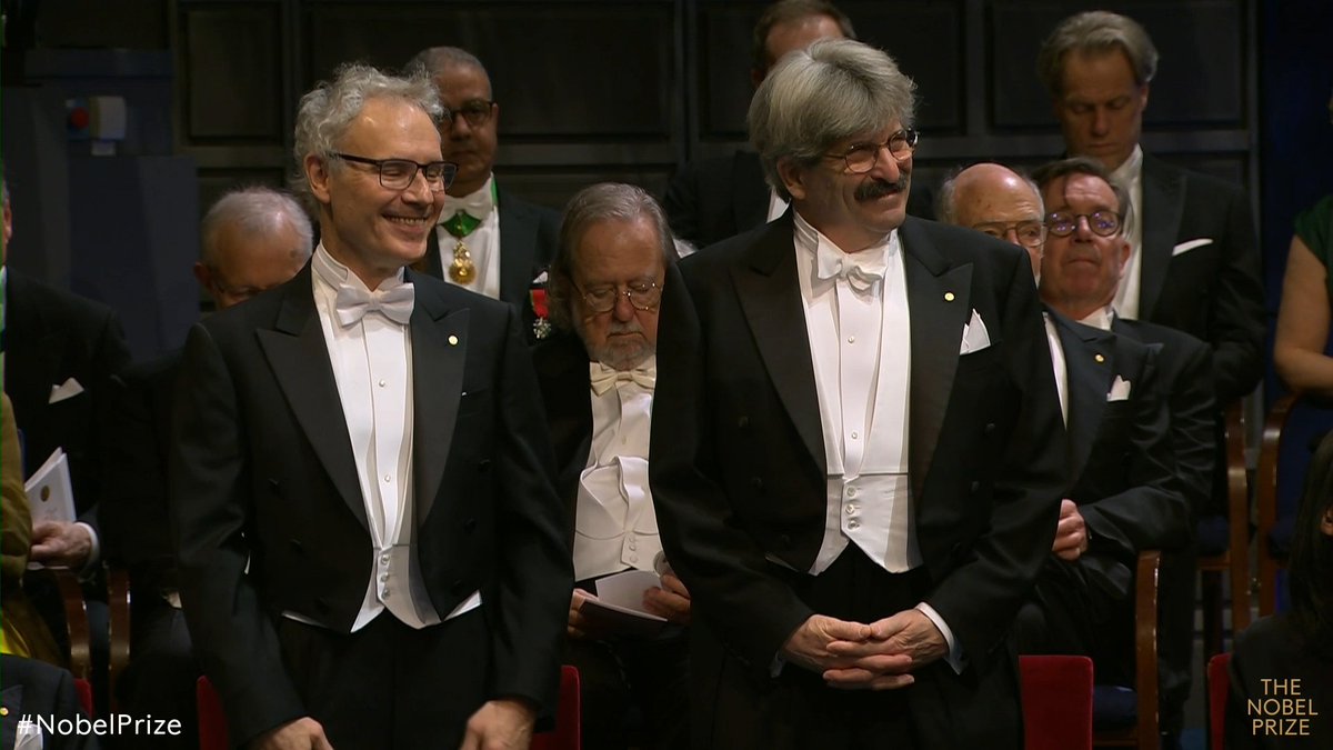 Congratulations to the 2024 medicine laureates! Watch the very moment Victor Ambros and Gary Ruvkun received their Nobel Prize diplomas and medals. #NobelPrize