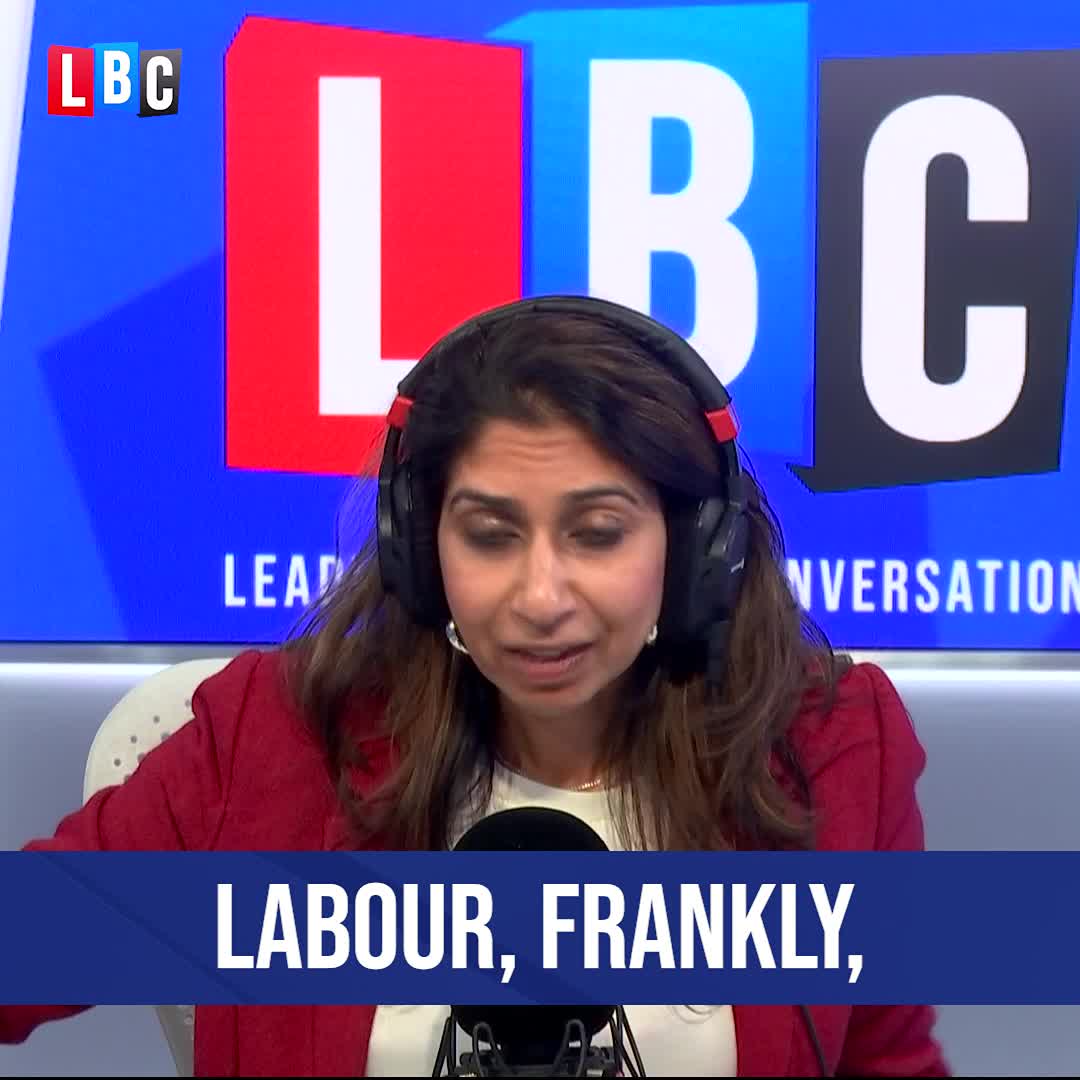 "Labour have put a big sign on the White Cliffs of Dover saying 'Britain’s a soft touch, come on over'." Suella Braverman believes Labour have shown ‘abject failure’ and ‘wholesale weakness’ in stopping small boat crossings.