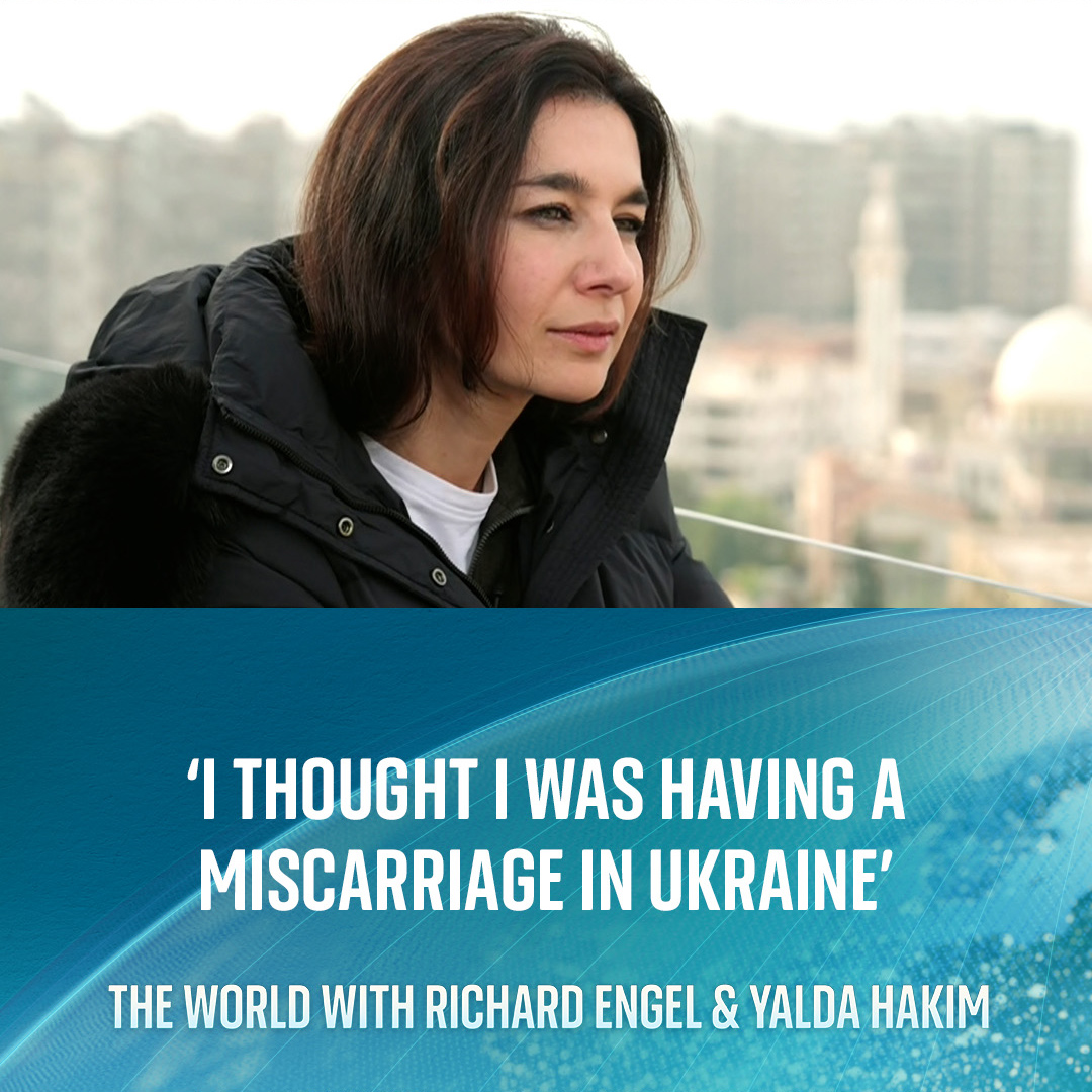 'I thought I was having a miscarriage in remote Ukraine' Yalda Hakim reveals she had a pregnancy scare while near the frontline in Mariupol. Plus, hear what happened when Richard Engel was kidnapped in Syria on a new episode of The World. Listen👉