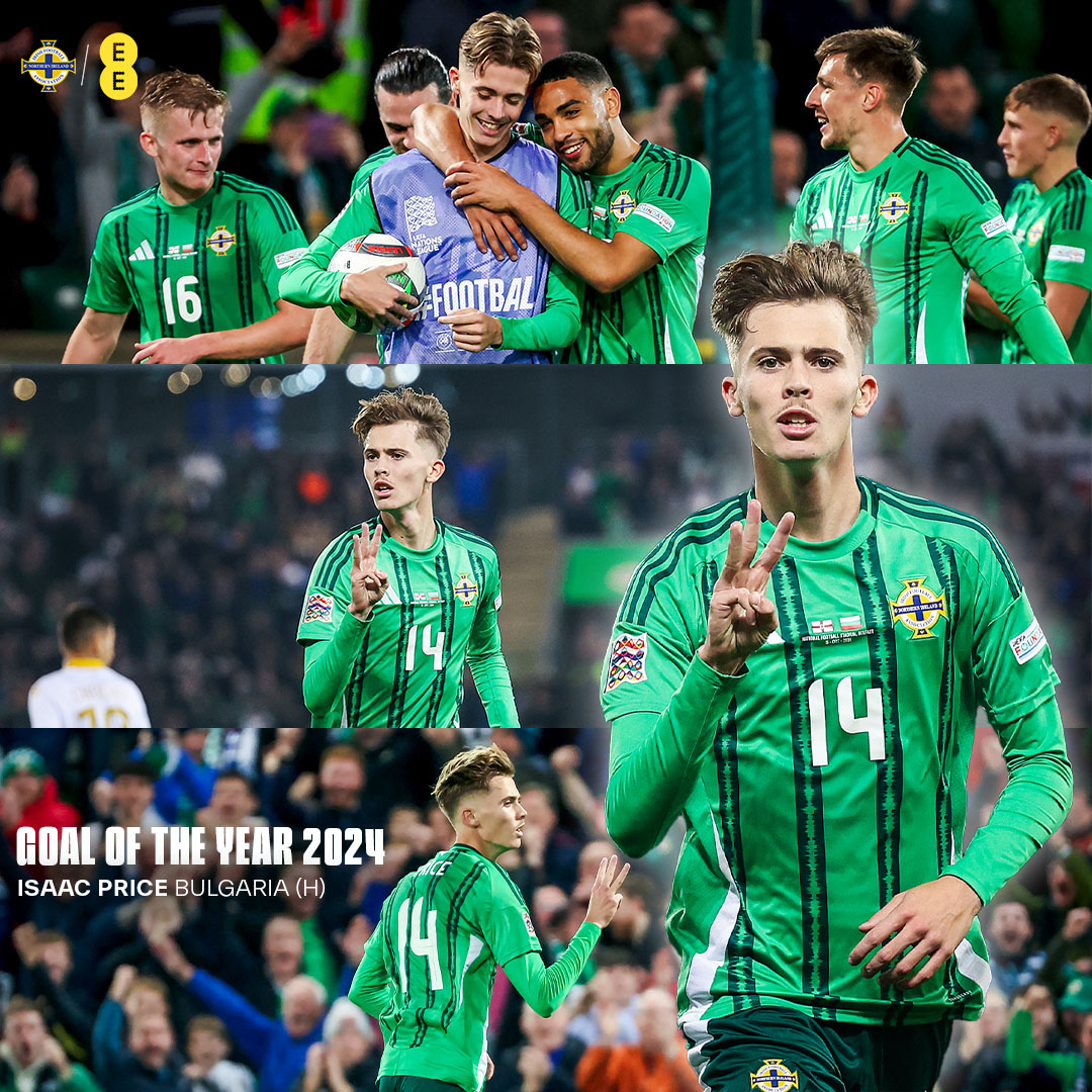 Your men's Goal of the Year 2024 🤩 Congrats, Isaac 👏💚 #GAWA Standard de Liège
