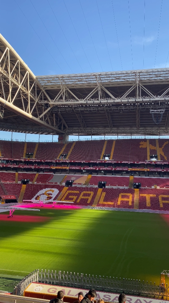 🏟️ Galatasaray-Göztepe maçına iki gün kala Ali Sami Yen Rams Park.
